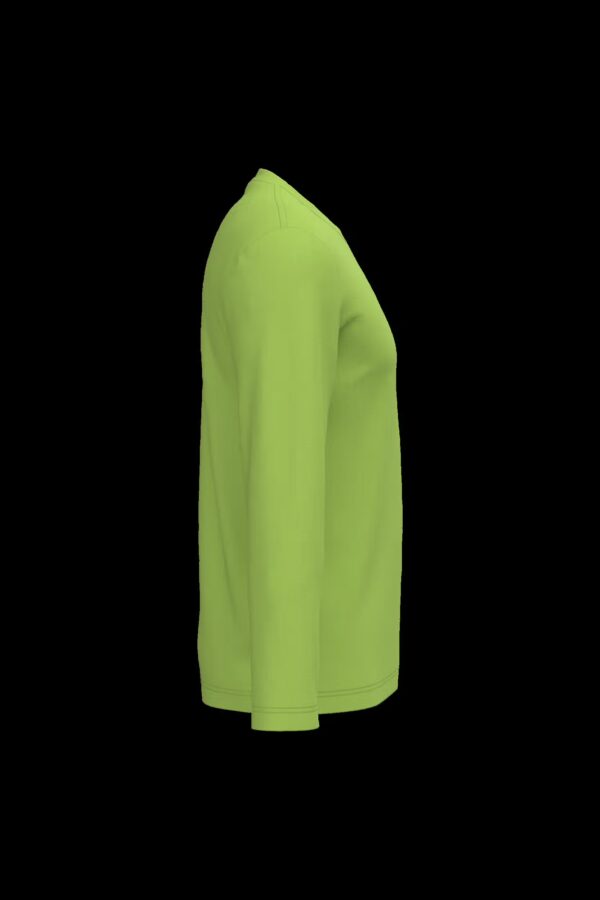 T-shirt col rond manches longues homme