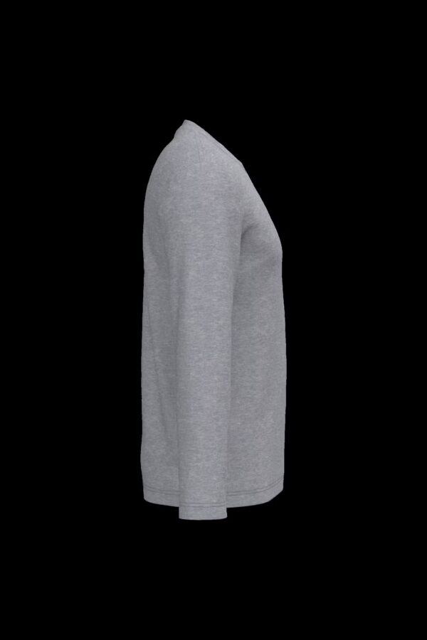 T-shirt col rond manches longues homme