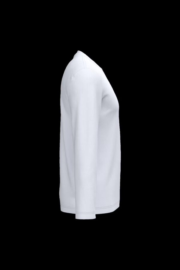 T-shirt col rond manches longues homme