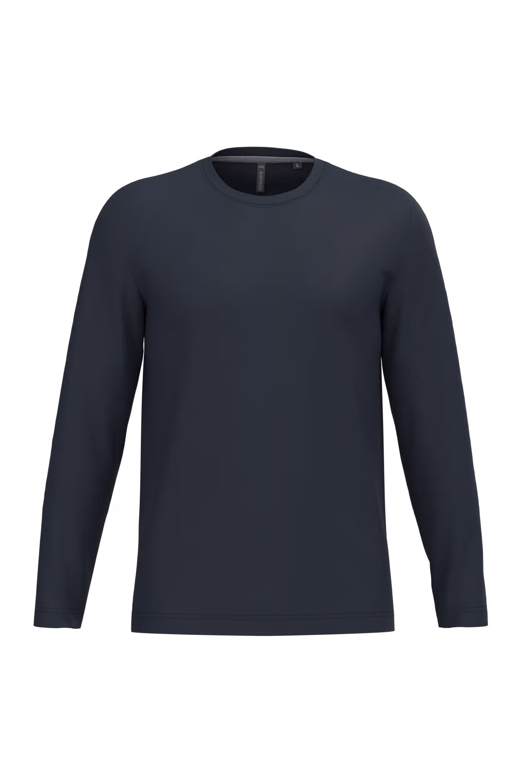 T-shirt col rond manches longues homme – Image 46