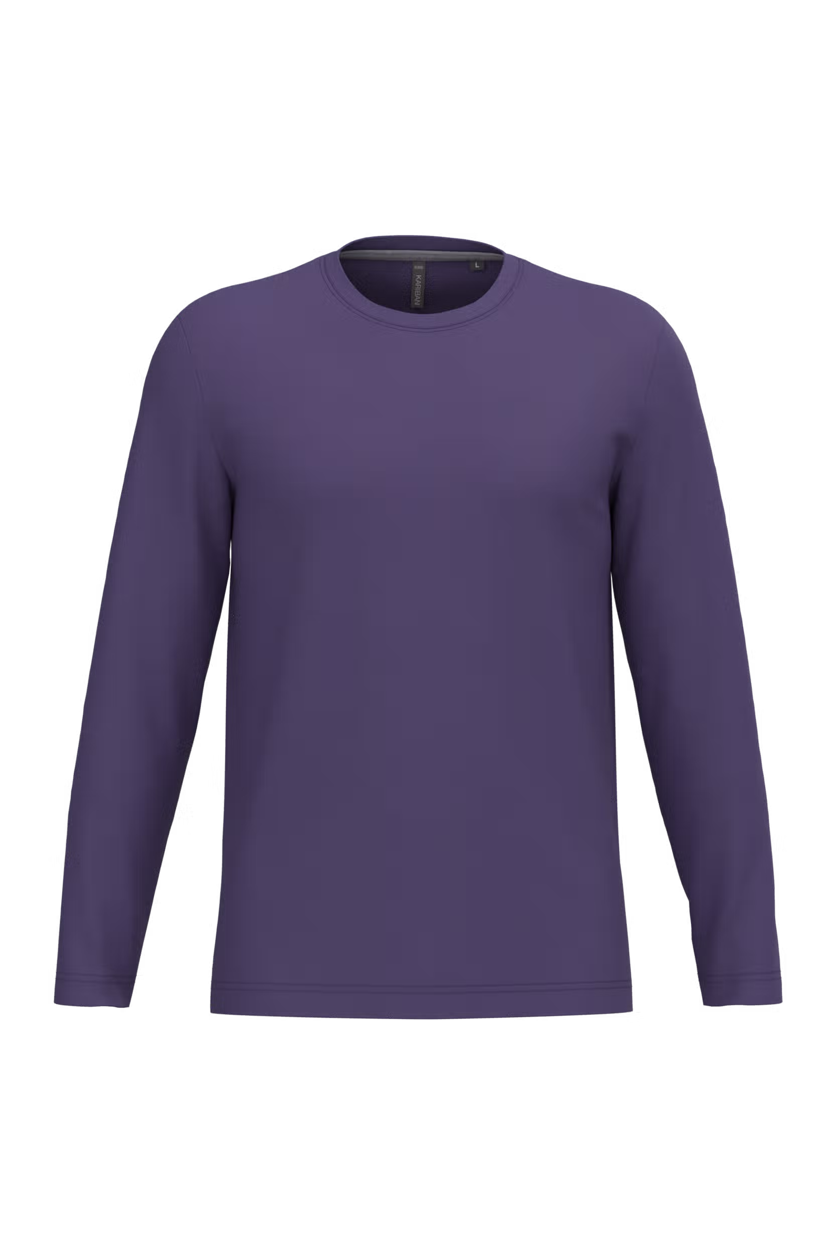 T-shirt col rond manches longues homme – Image 55