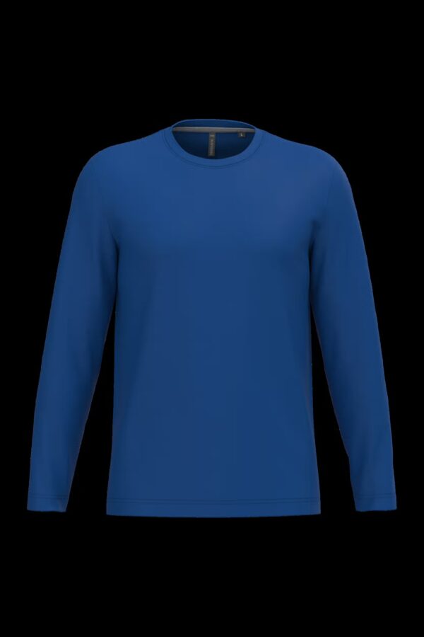 T-shirt col rond manches longues homme