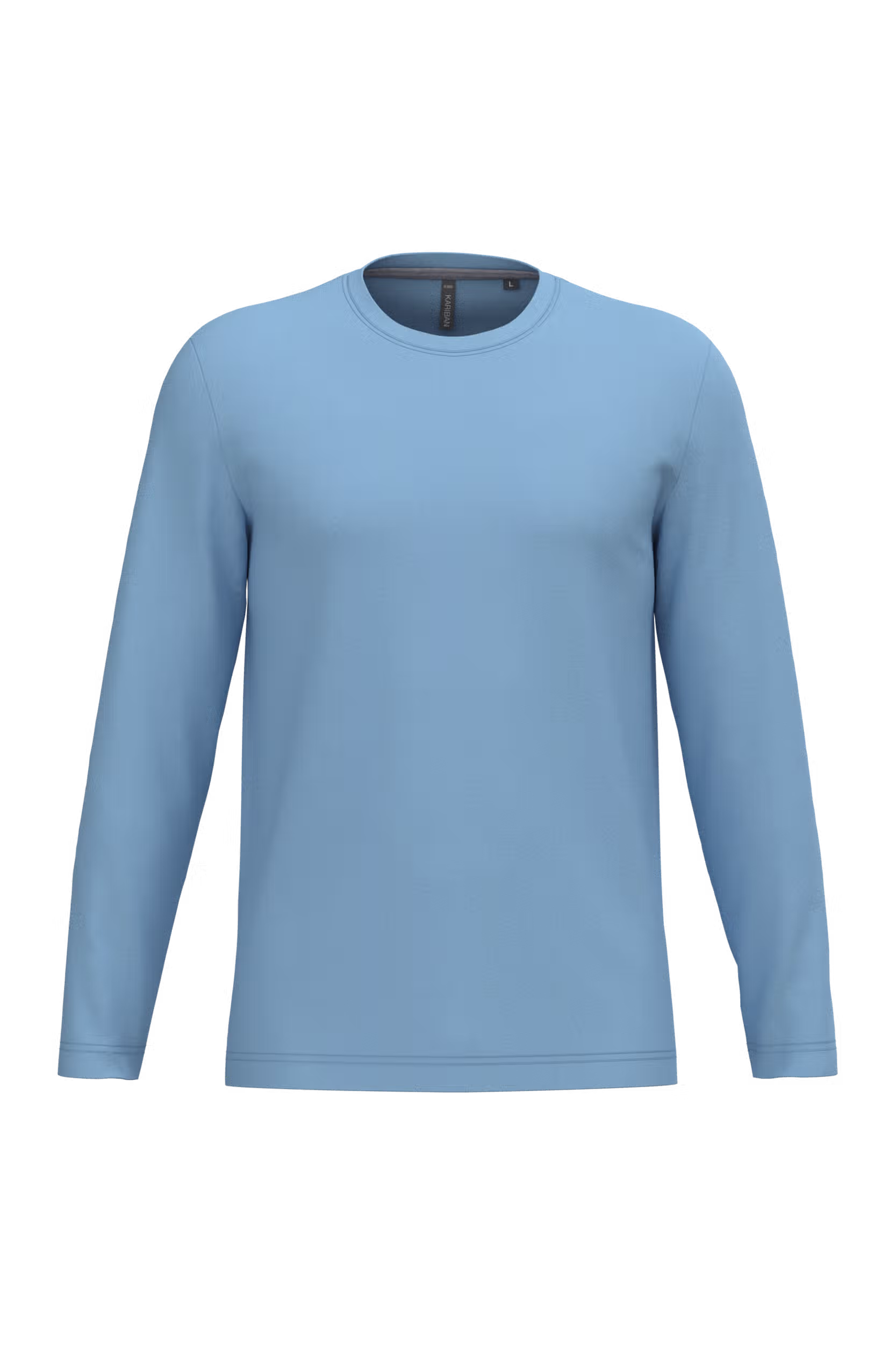 T-shirt col rond manches longues homme – Image 64