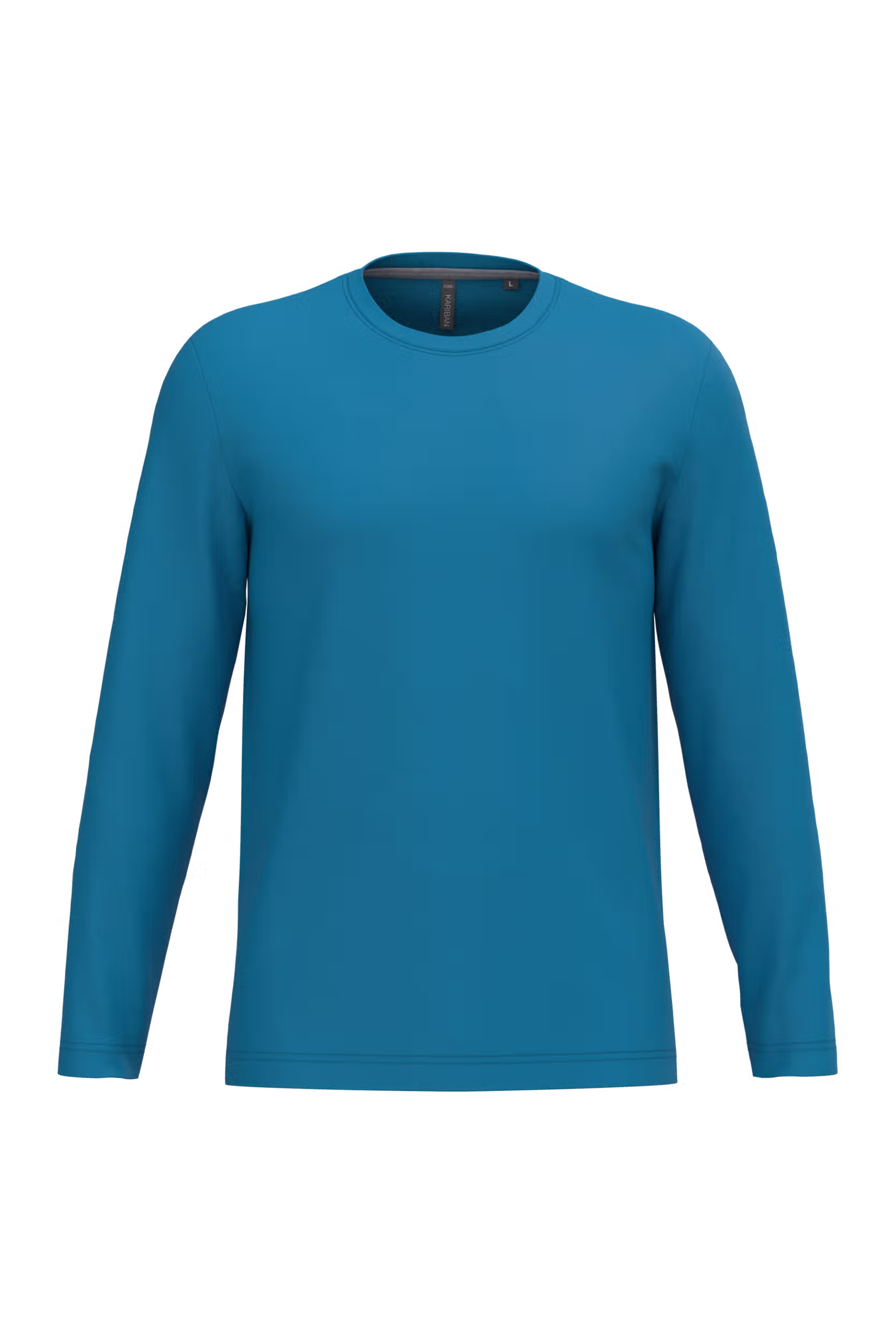 T-shirt col rond manches longues homme – Image 67