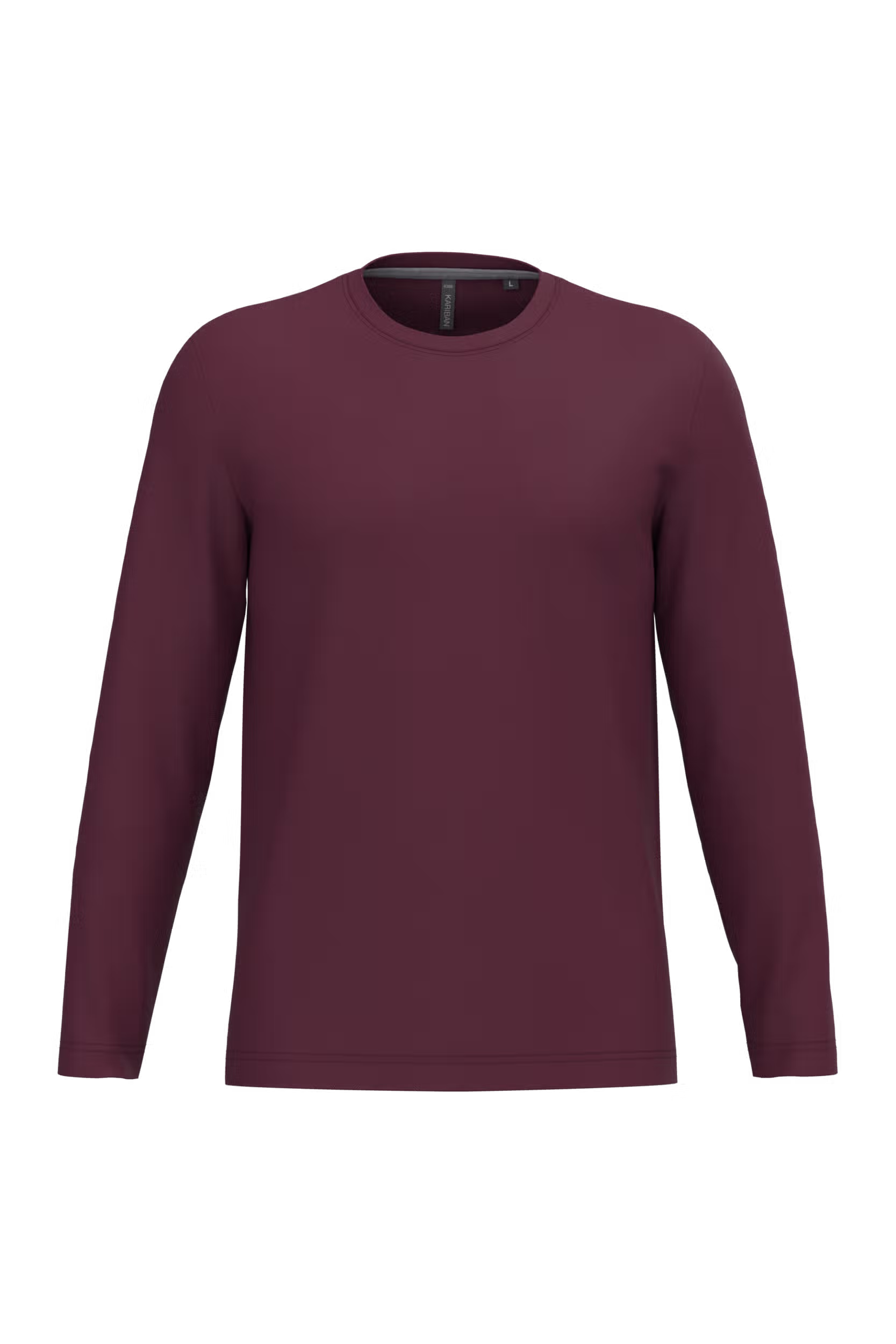 T-shirt col rond manches longues homme – Image 70