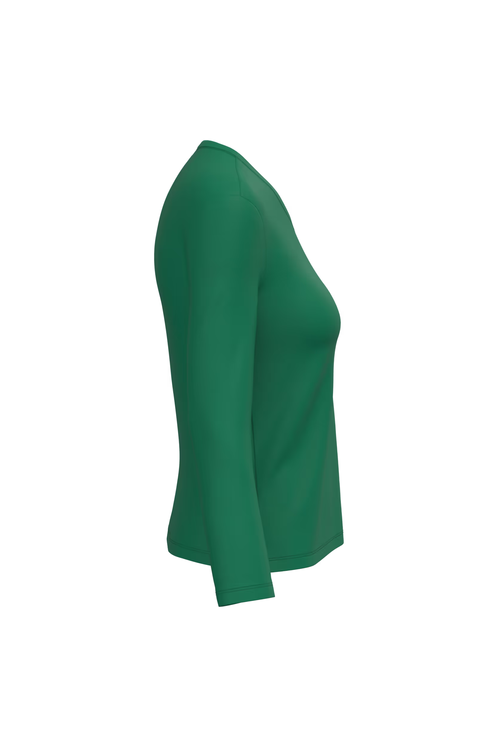 T-shirt col V manches longues femme – Image 36