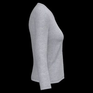 T-shirt col V manches longues femme – Image 54