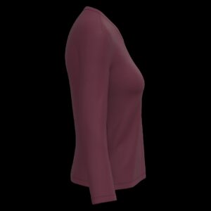 T-shirt col V manches longues femme – Image 72