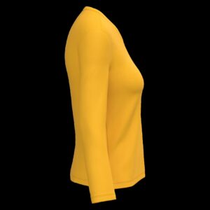 T-shirt col V manches longues femme – Image 75
