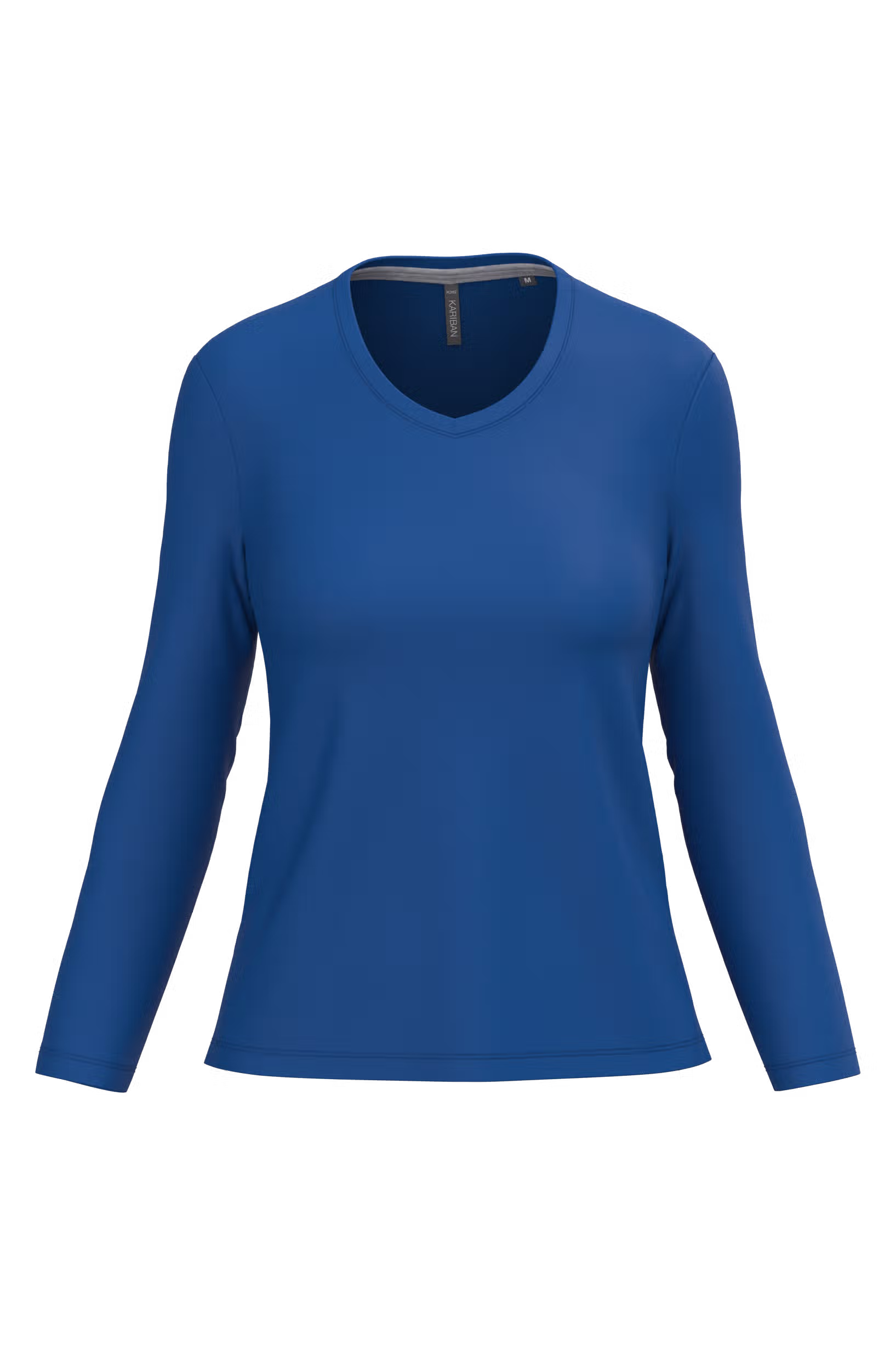 T-shirt col V manches longues femme – Image 61