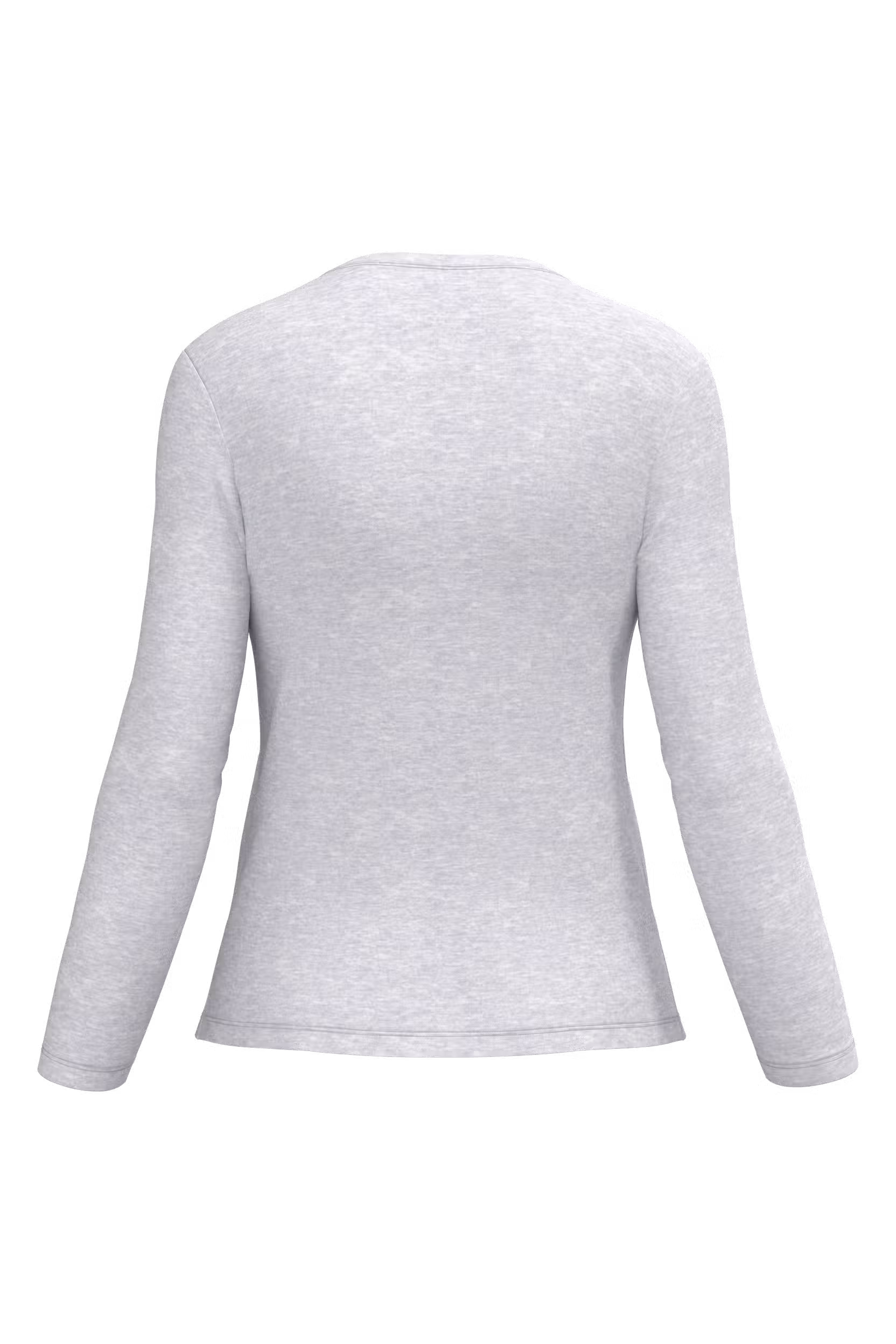 T-shirt col rond manches longues femme – Image 17
