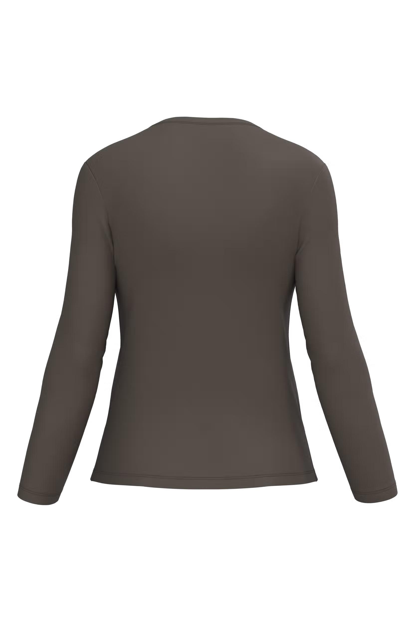 T-shirt col rond manches longues femme – Image 26