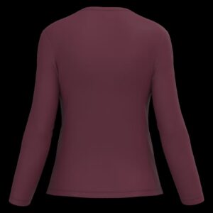 T-shirt col rond manches longues femme – Image 71