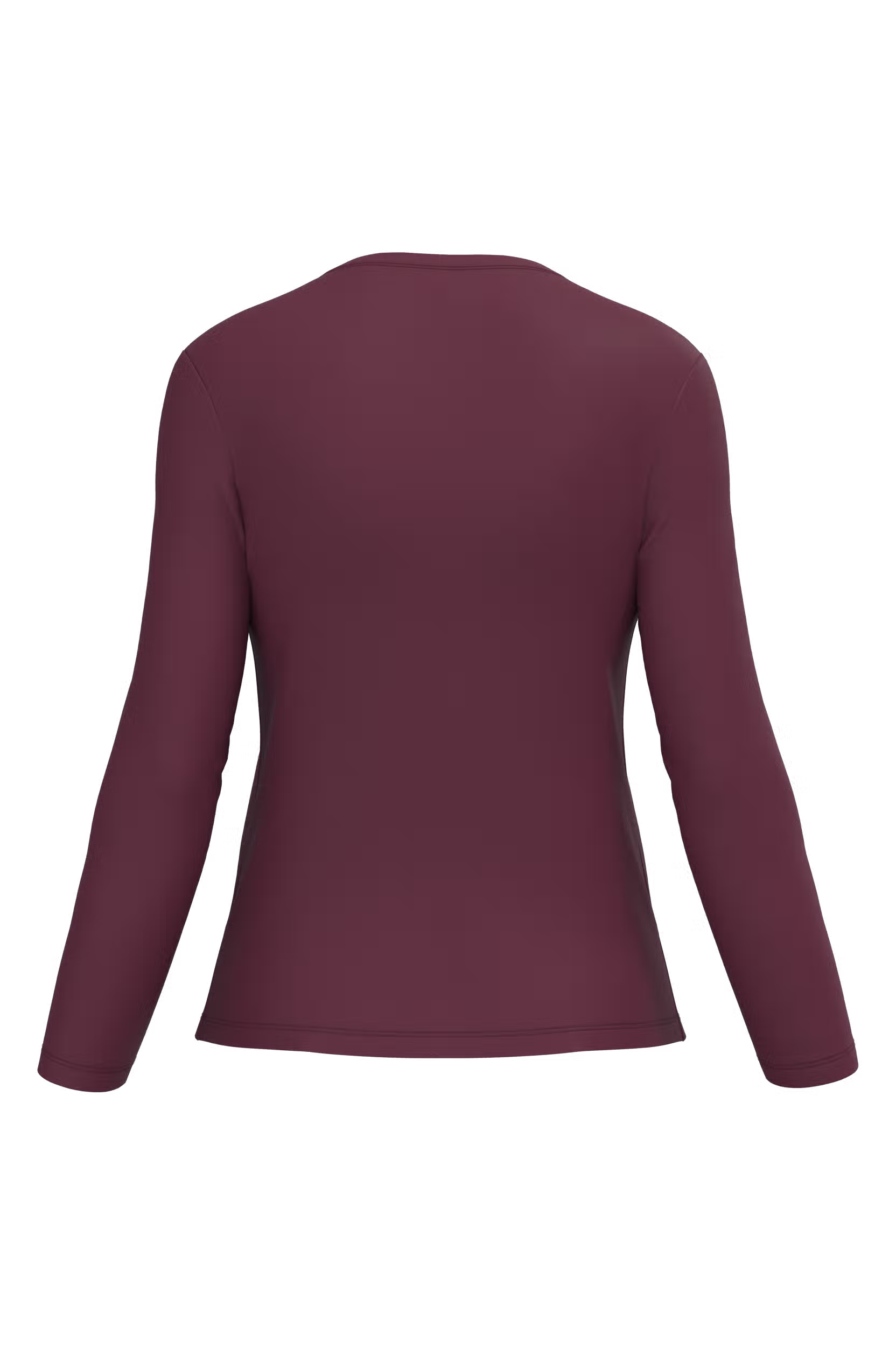 T-shirt col rond manches longues femme – Image 71