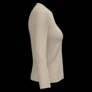 T-shirt col rond manches longues femme – Image 42
