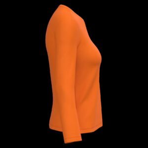 T-shirt col rond manches longues femme – Image 51
