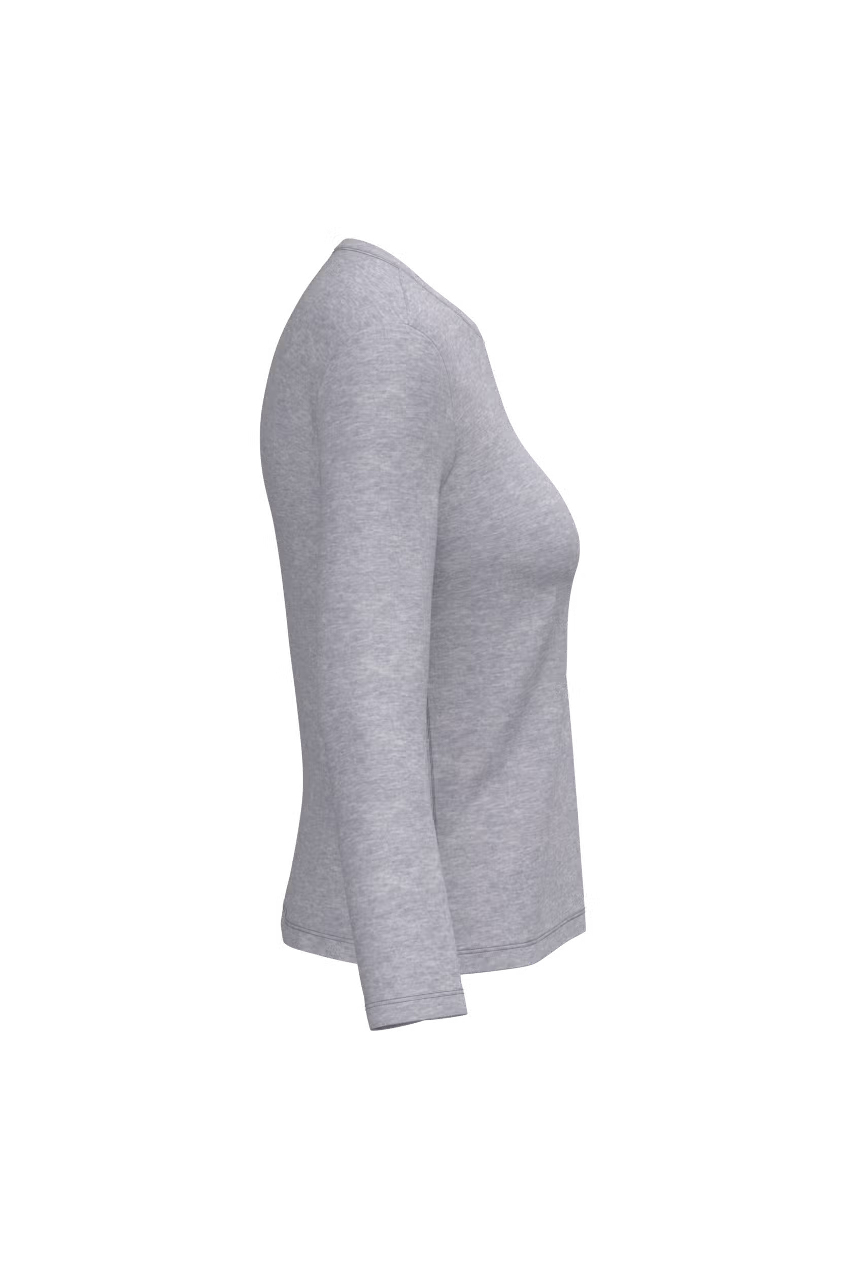 T-shirt col rond manches longues femme – Image 54