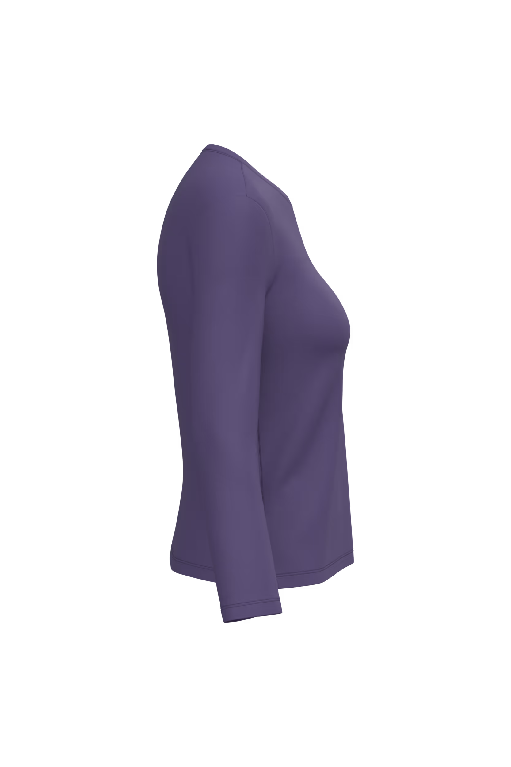 T-shirt col rond manches longues femme – Image 57