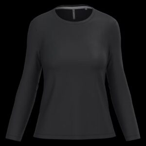 T-shirt col rond manches longues femme – Image 13