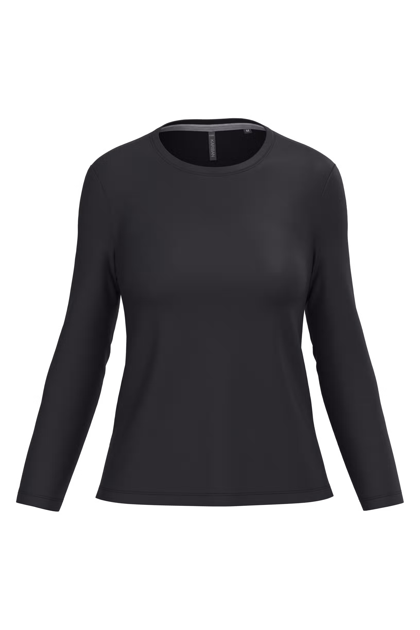 T-shirt col rond manches longues femme – Image 13