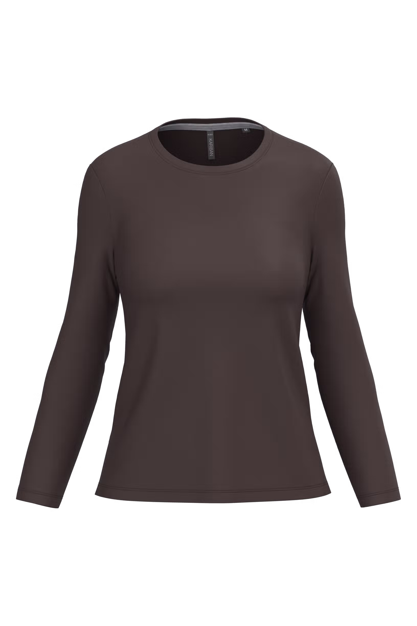 T-shirt col rond manches longues femme – Image 19