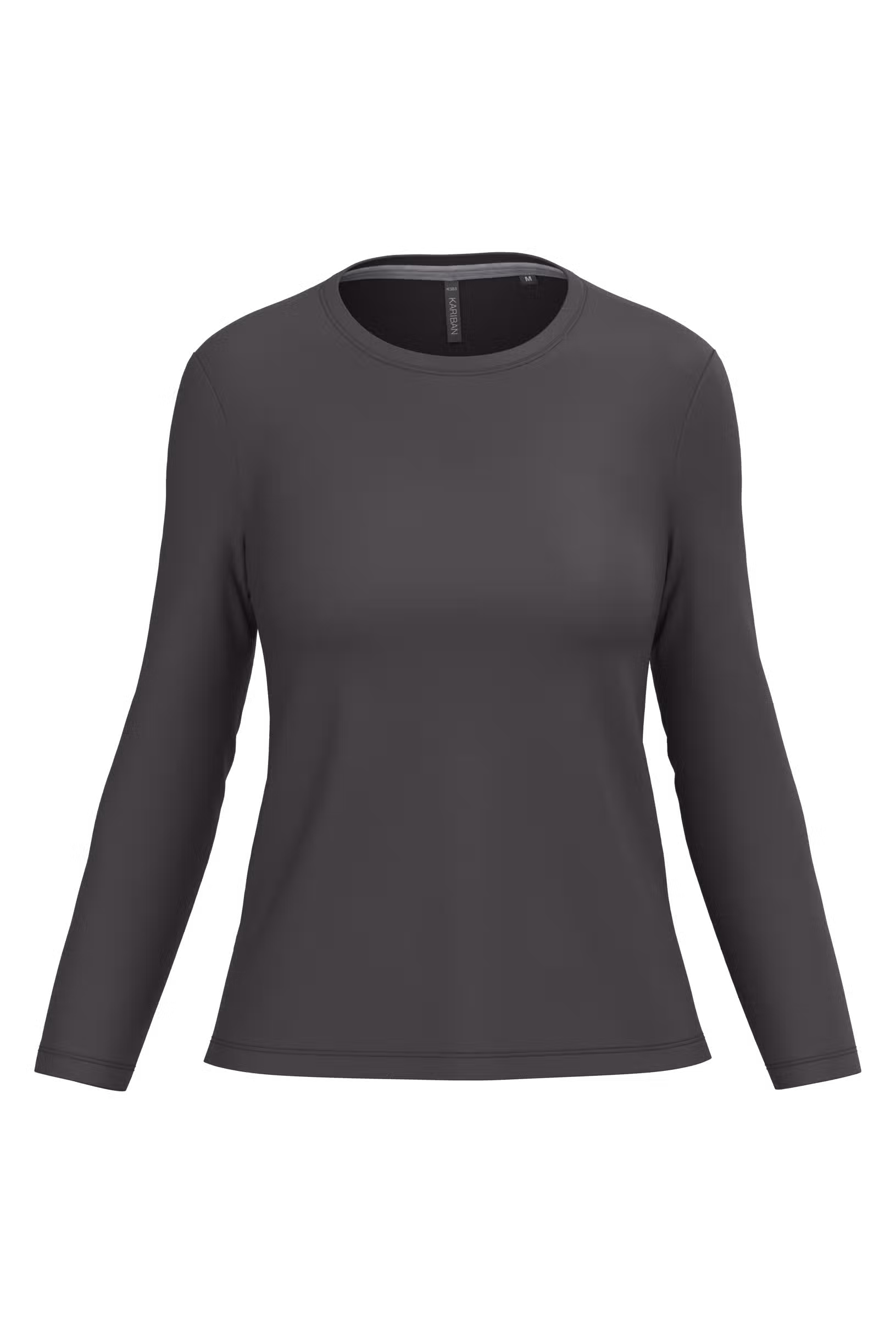 T-shirt col rond manches longues femme – Image 22