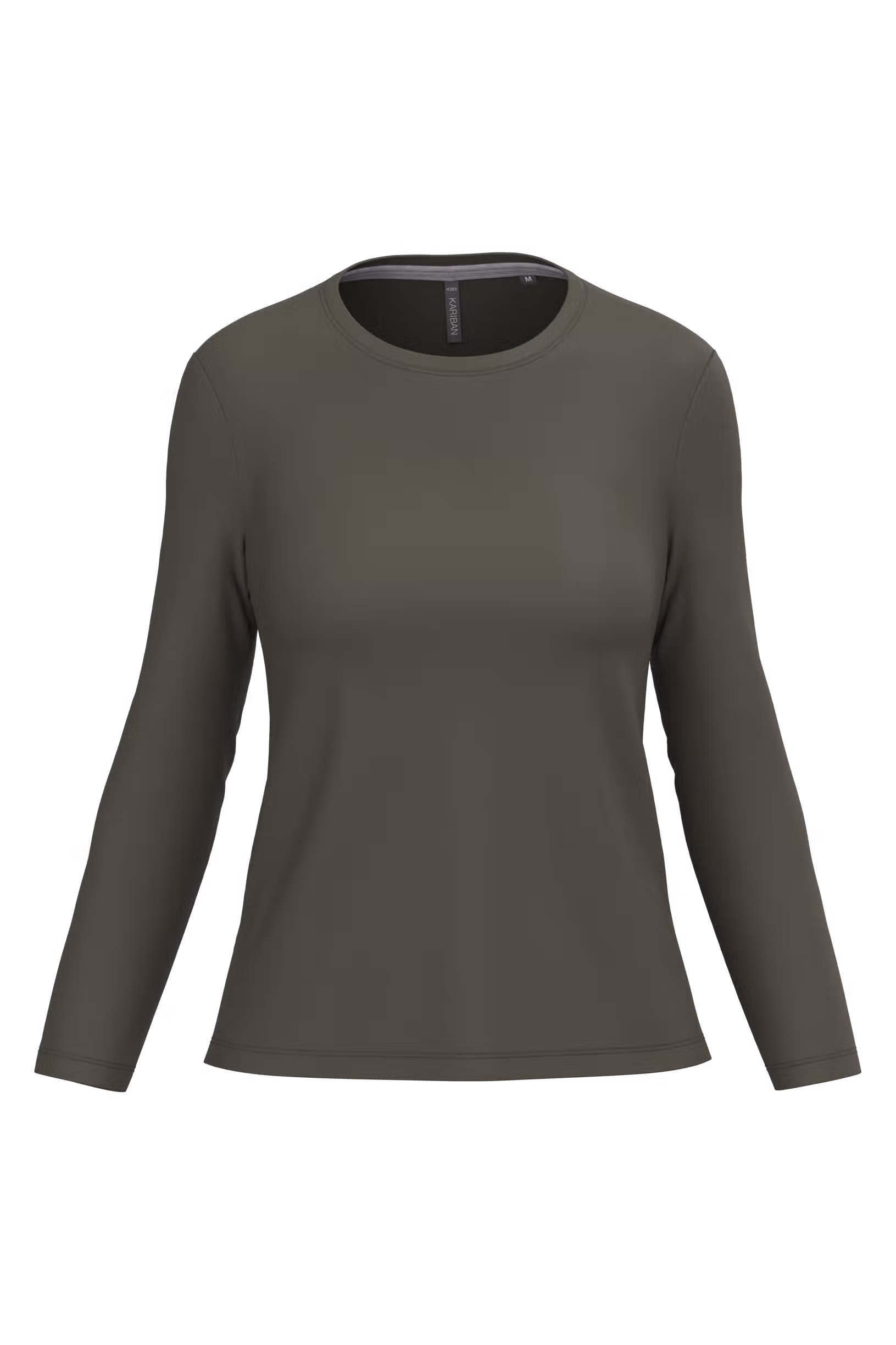 T-shirt col rond manches longues femme – Image 25
