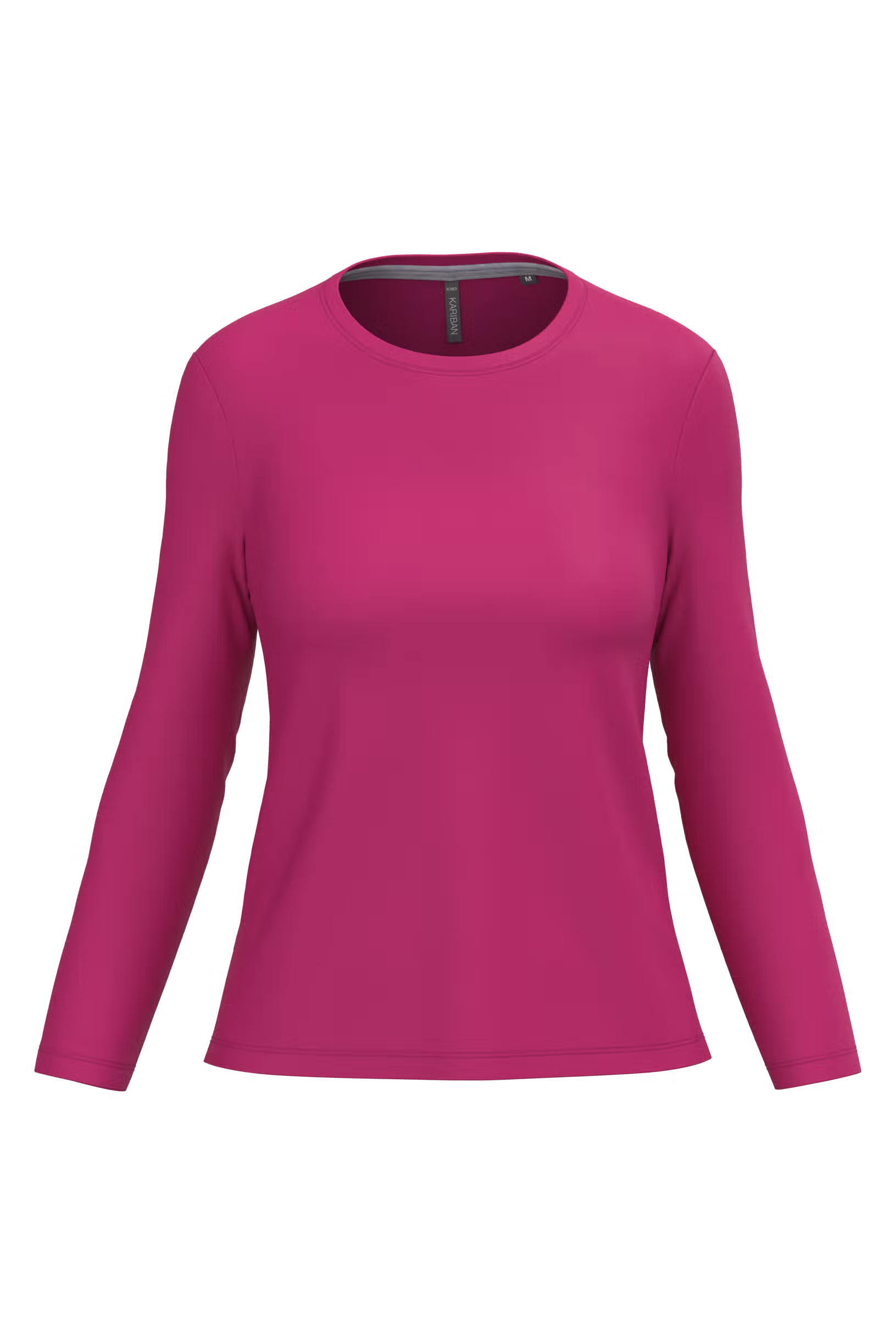 T-shirt col rond manches longues femme – Image 31