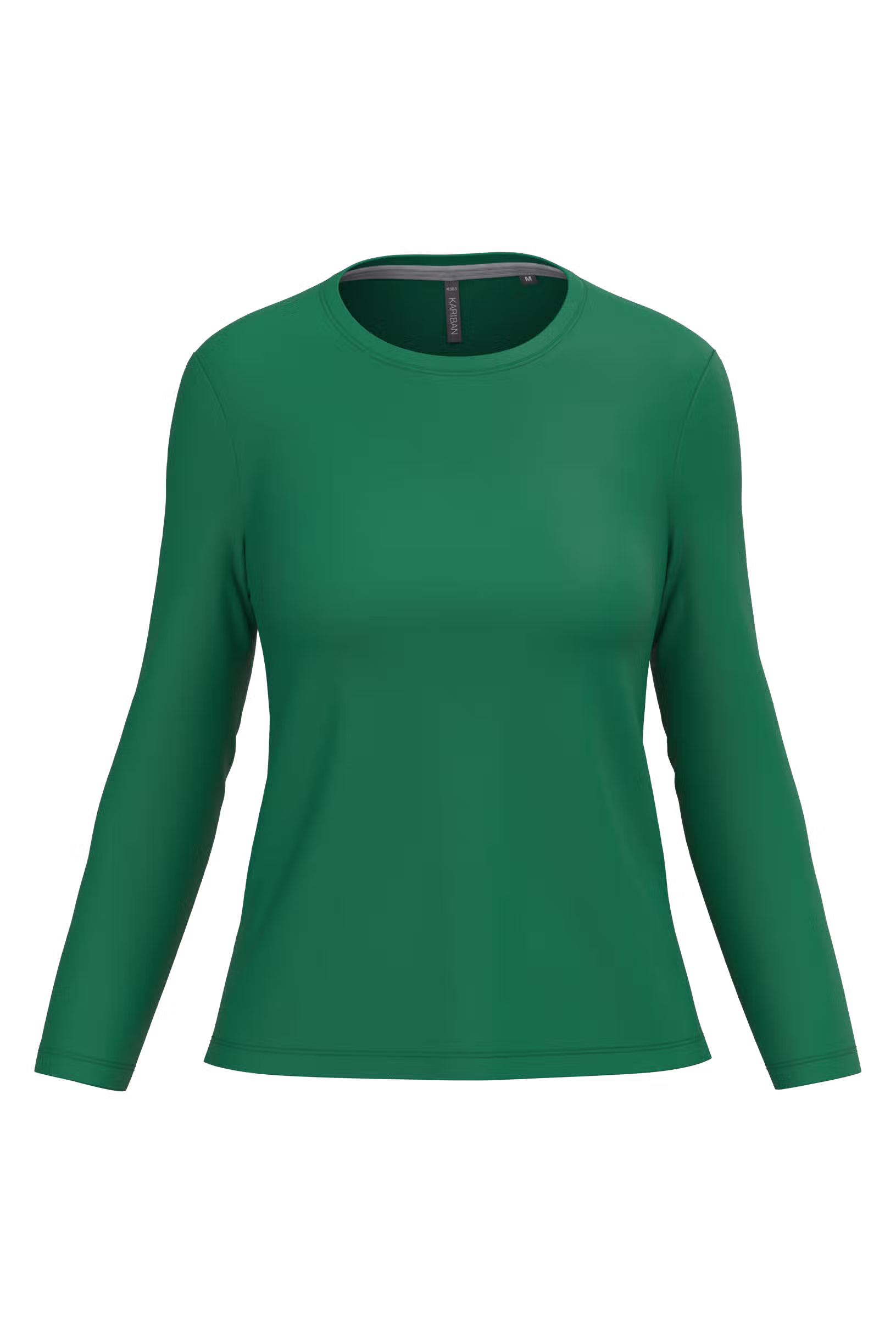 T-shirt col rond manches longues femme – Image 34