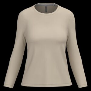 T-shirt col rond manches longues femme – Image 40