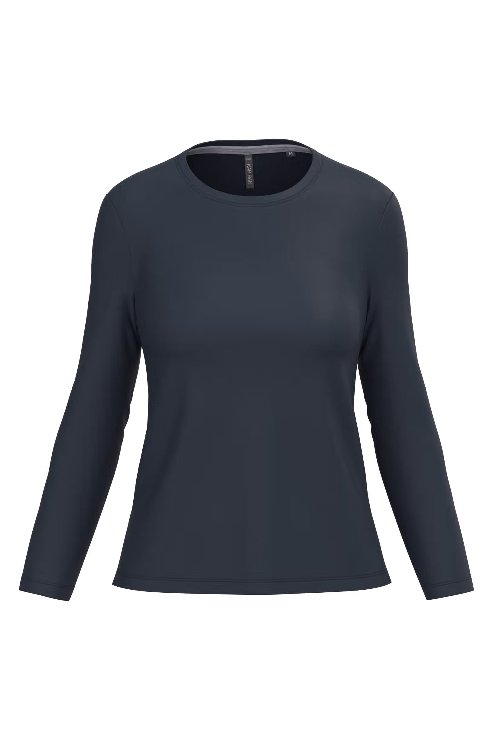 T-shirt col rond manches longues femme – Image 46