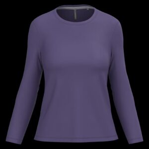 T-shirt col rond manches longues femme – Image 55