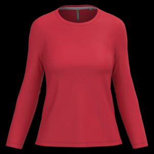 T-shirt col rond manches longues femme – Image 58