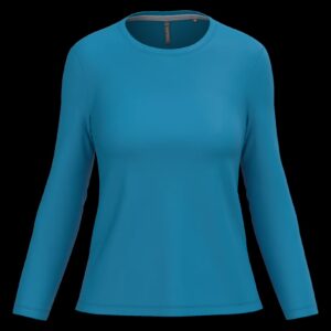 T-shirt col rond manches longues femme – Image 67