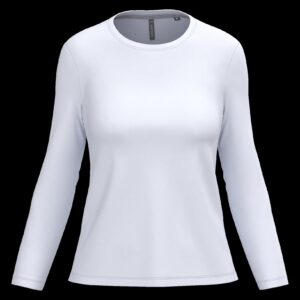 T-shirt col rond manches longues femme – Image 10