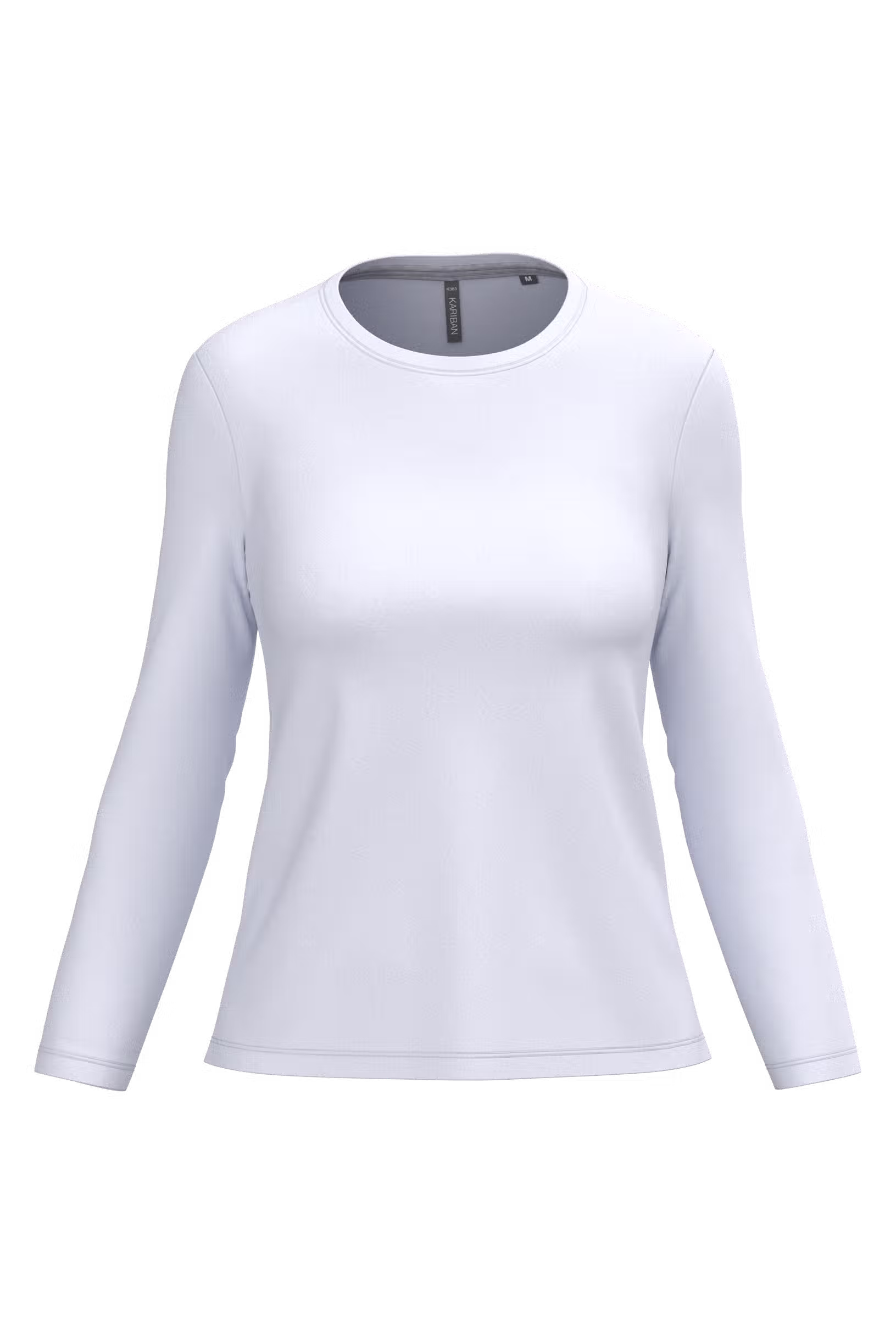 T-shirt col rond manches longues femme – Image 10