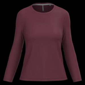 T-shirt col rond manches longues femme – Image 70