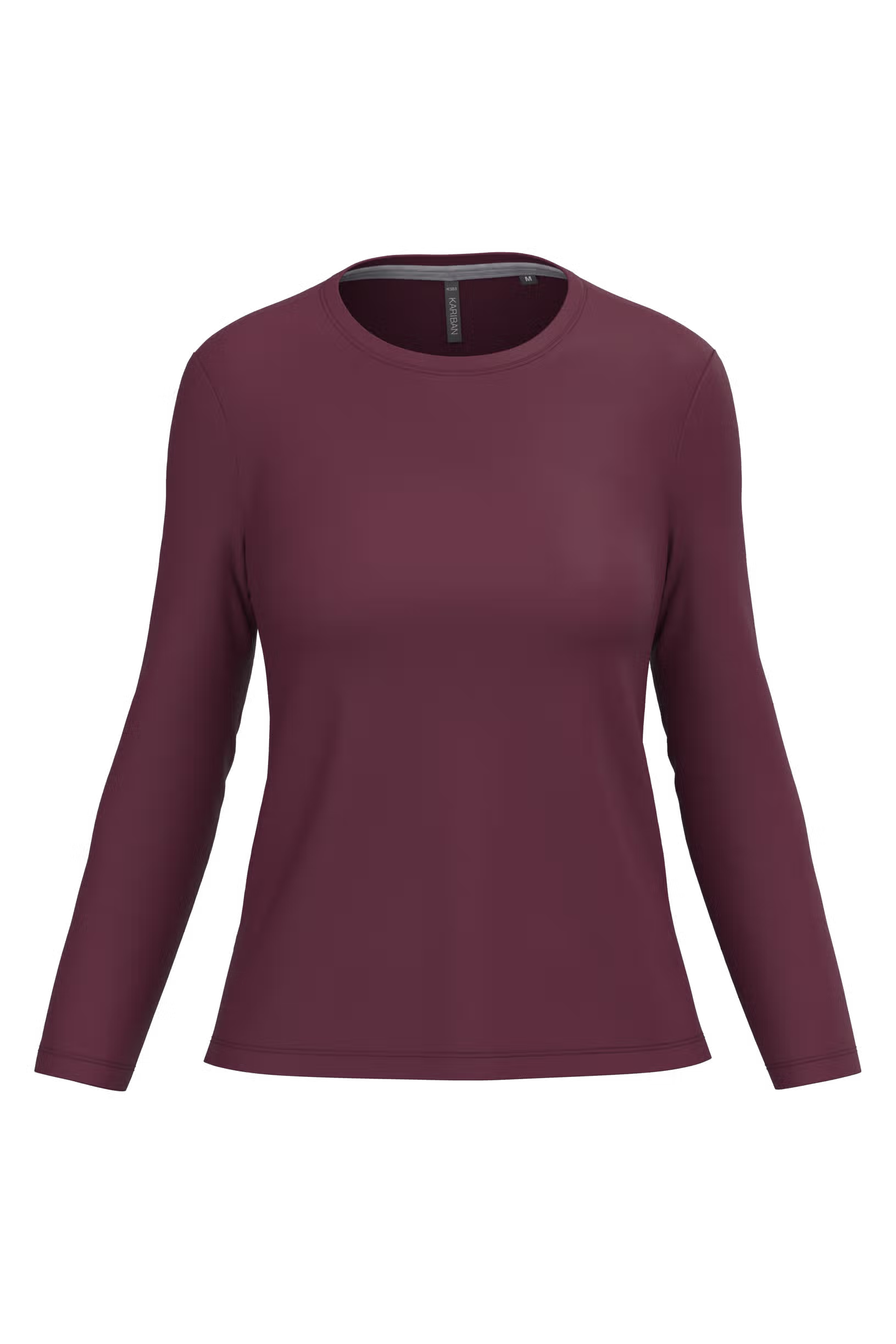 T-shirt col rond manches longues femme – Image 70
