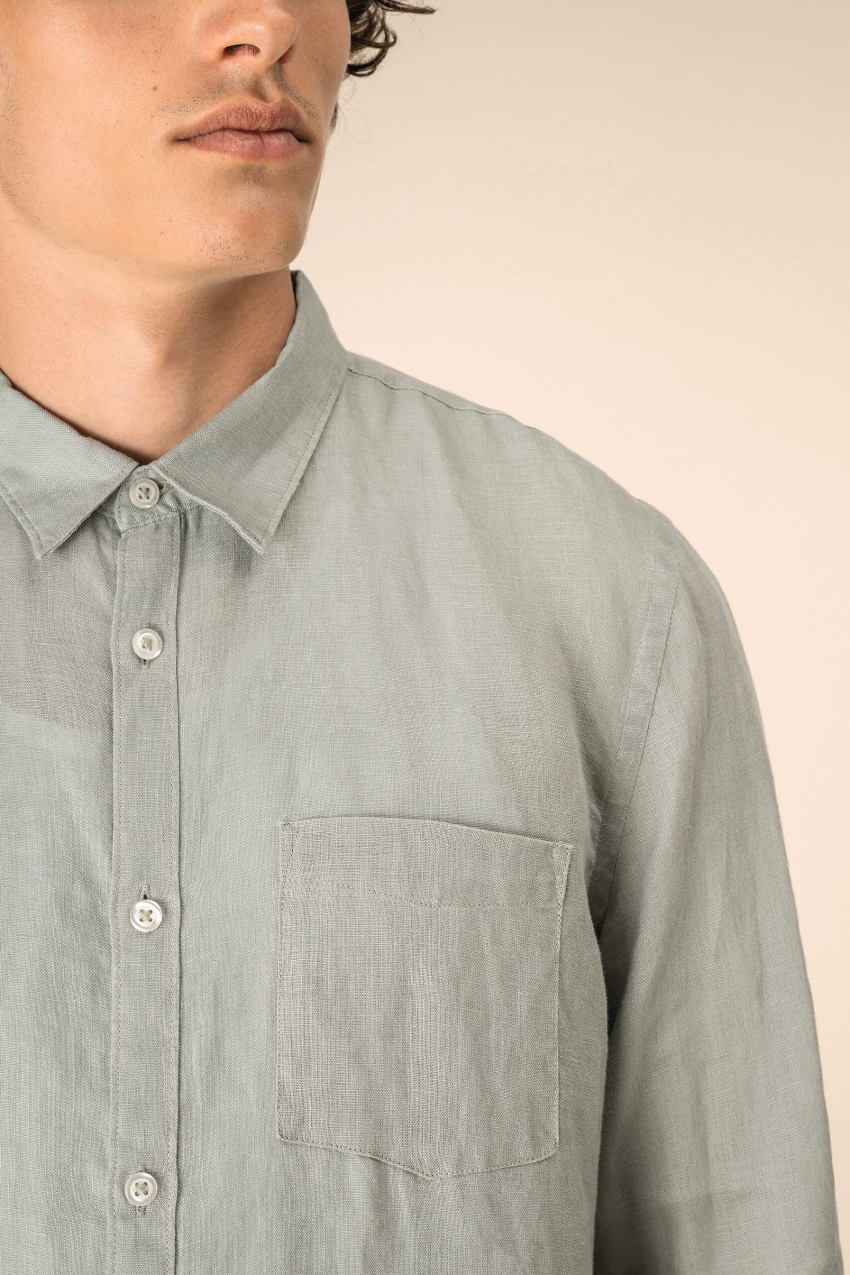 Chemise en lin homme – Image 7