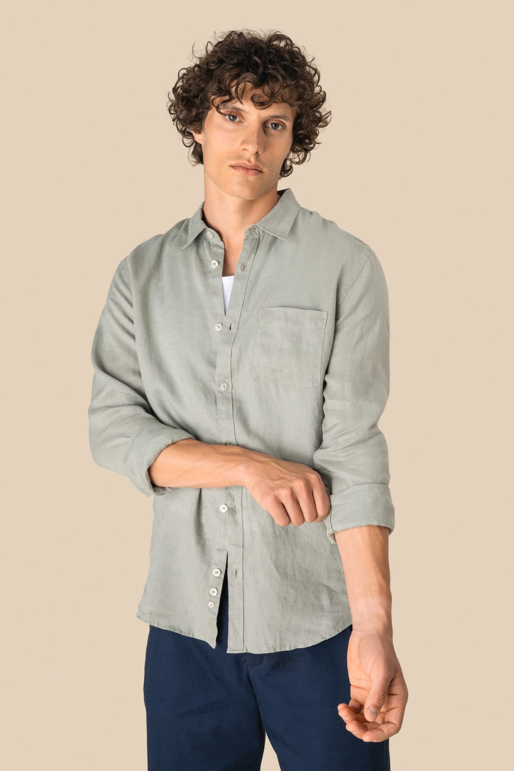 Chemise en lin homme – Image 5