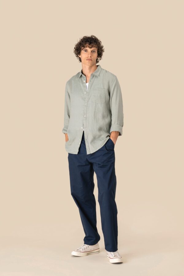 Chemise en lin homme