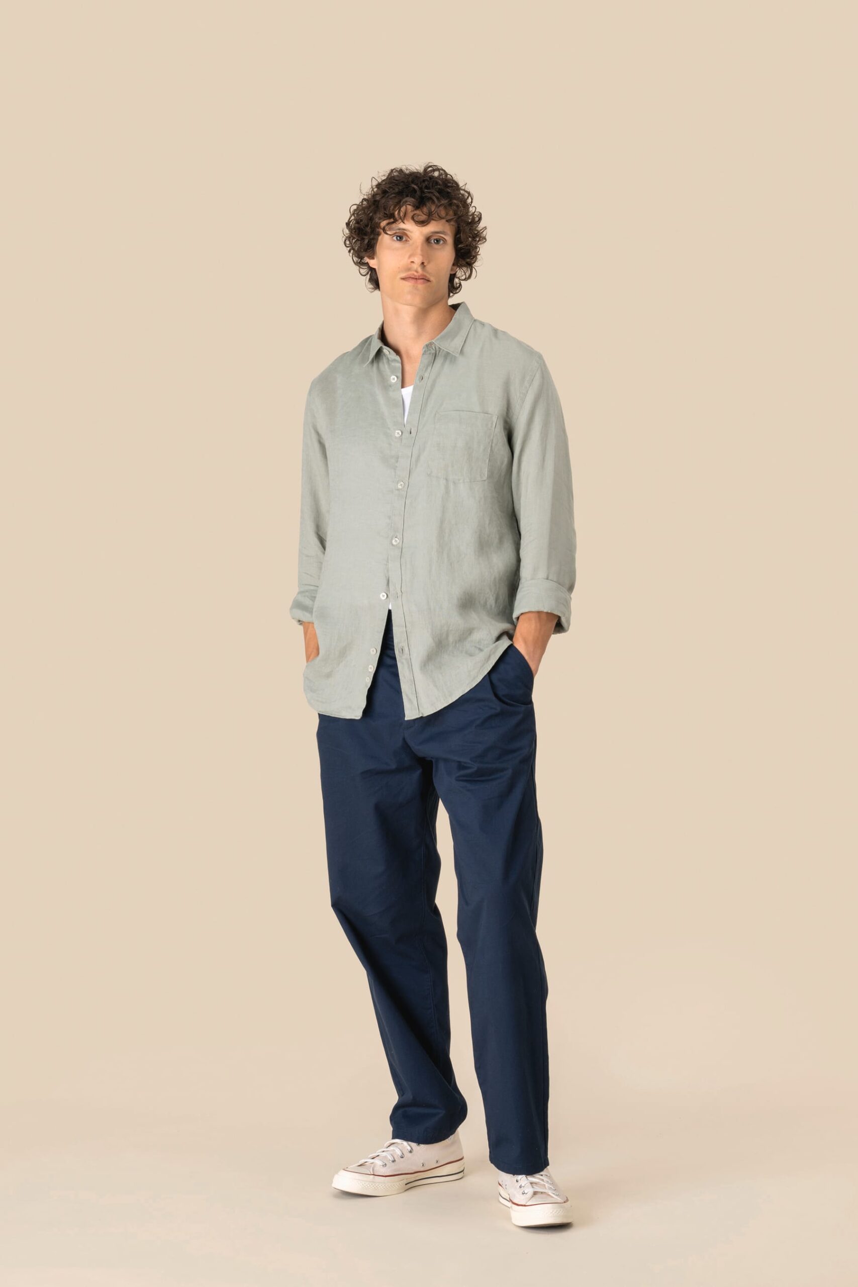 Chemise en lin homme – Image 2