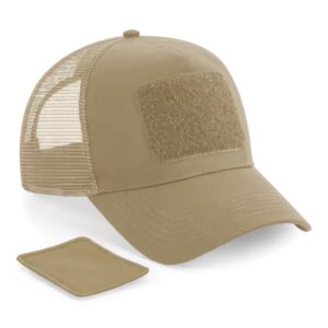 Casquette Filet Réglable à l'Arrière avec Patch Amovible – Image 1