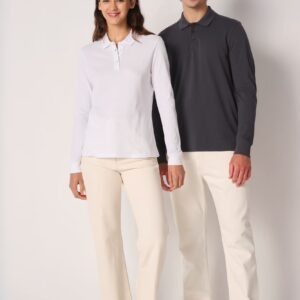 Polo piqué LSL femme – Image 9