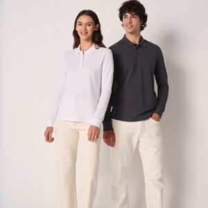 Polo piqué LSL homme – Image 9