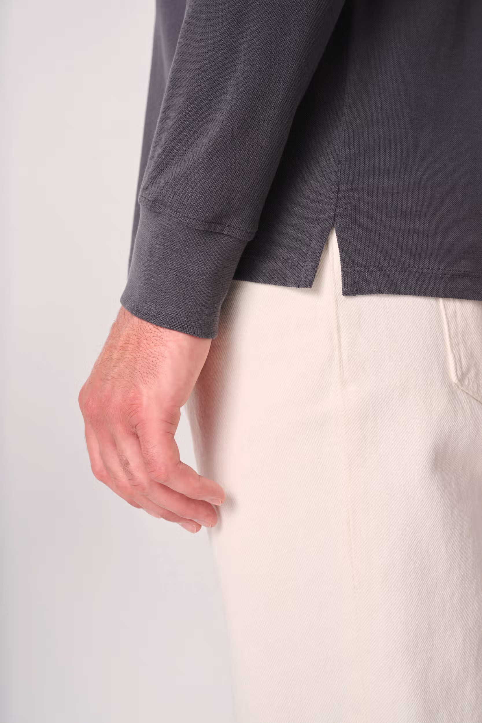 Polo piqué LSL homme – Image 12