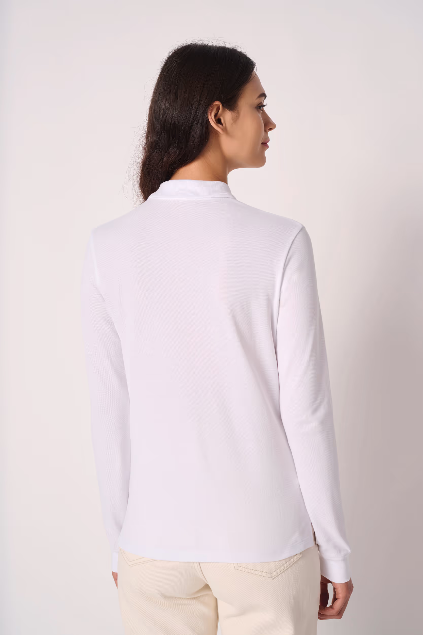 Polo piqué LSL femme – Image 2