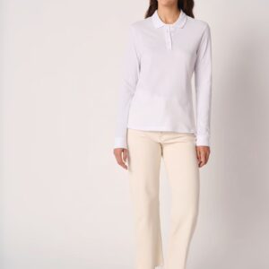 Polo piqué LSL femme – Image 5