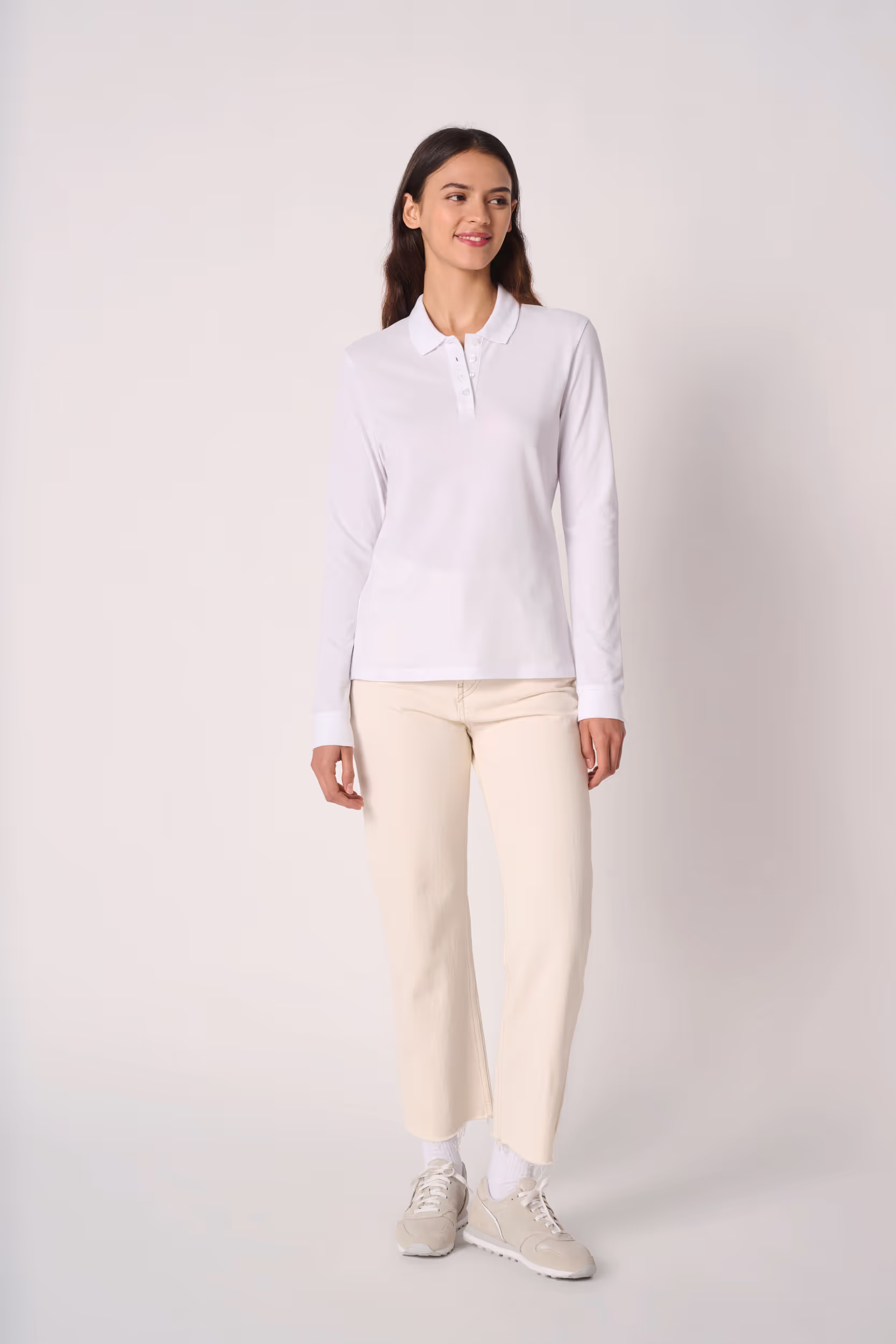 Polo piqué LSL femme – Image 6