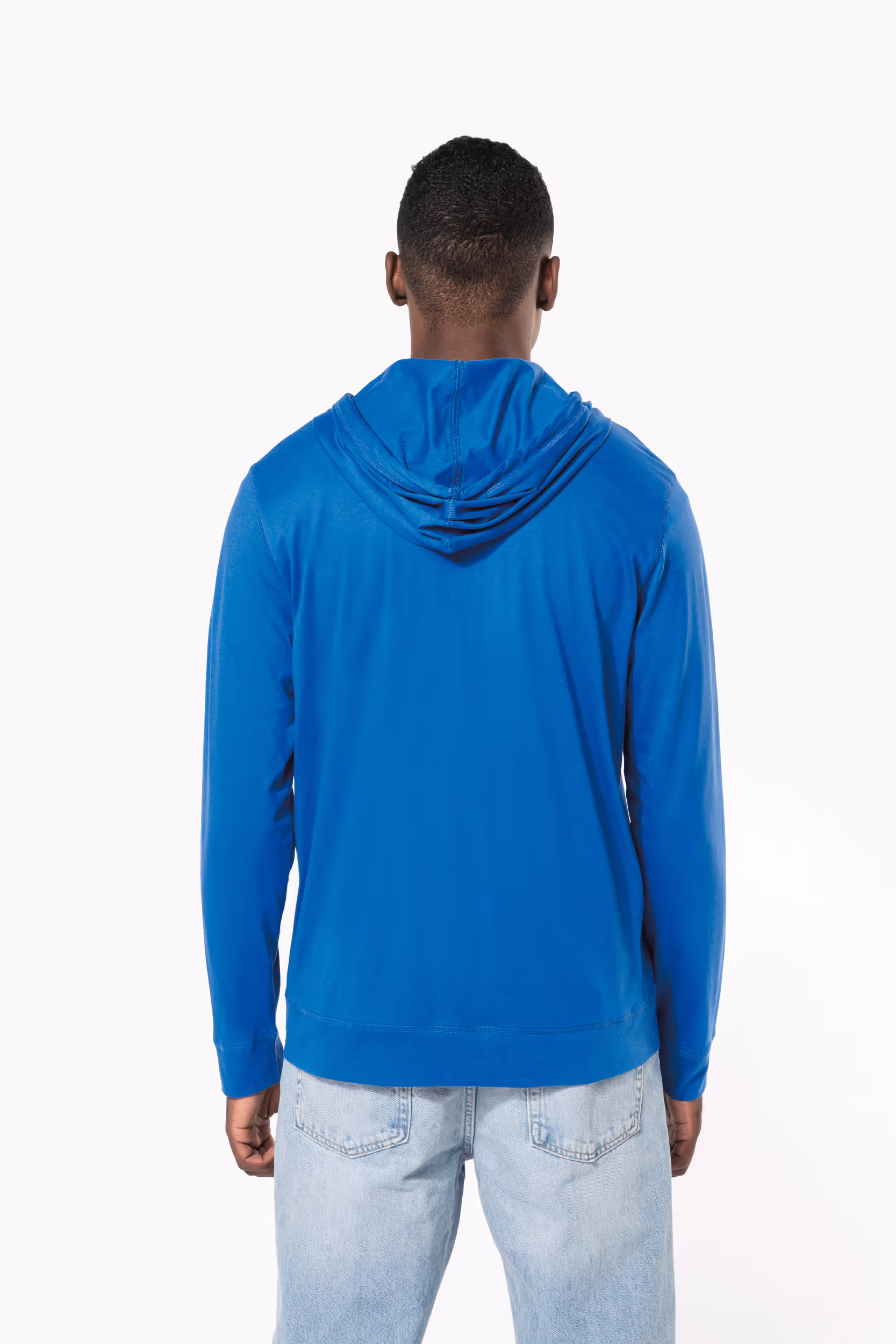 Veste coton légère à capuche – Image 3